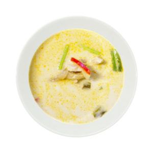 13 - TOM KHA KAI - Soupe épicée au poulet et lait de coco